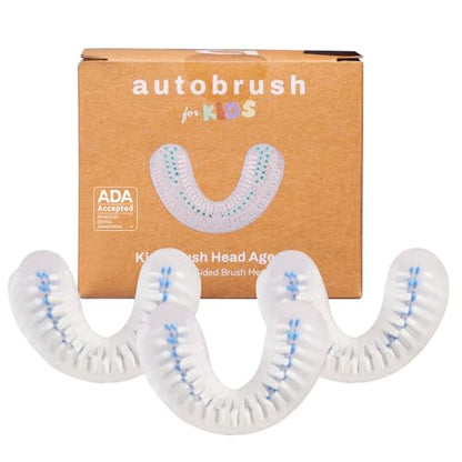 Autobrush Double Sided Brush Head Replacement Nylon Bristles Adult Small