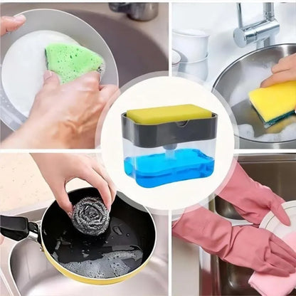 CleanPress™ Kitchen Soap Dispenser