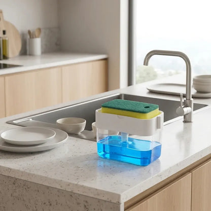 CleanPress™ Kitchen Soap Dispenser