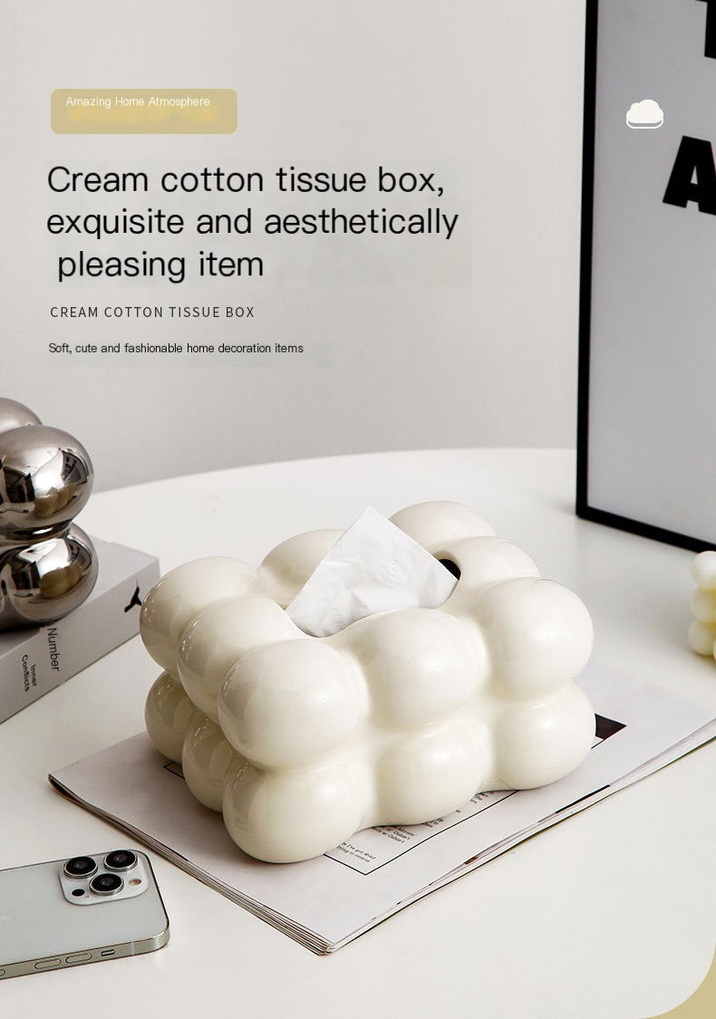 Sleek Nordic Tissue Box Holder