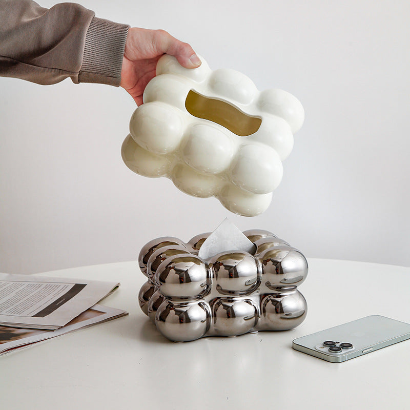Sleek Nordic Tissue Box Holder
