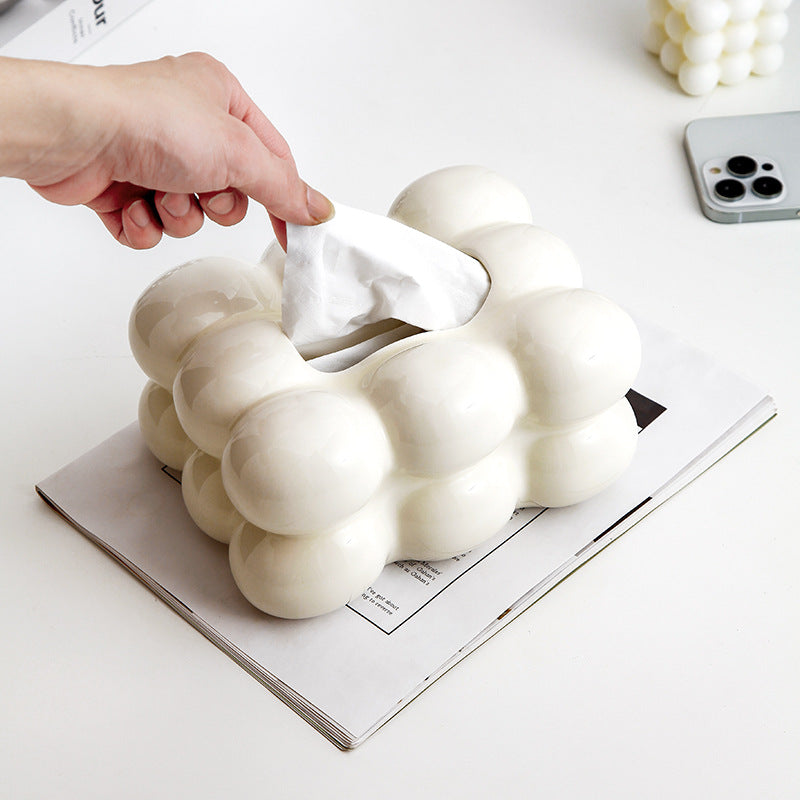 Sleek Nordic Tissue Box Holder