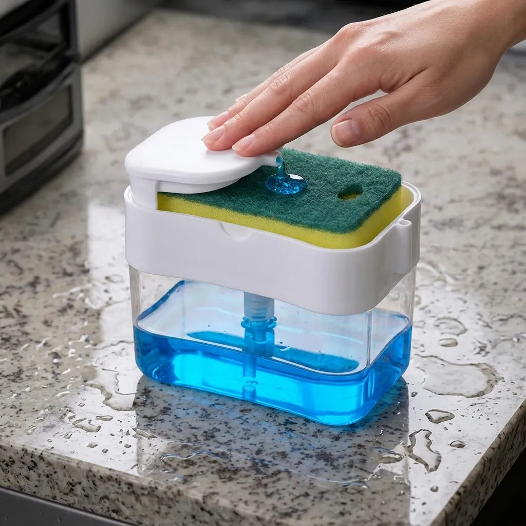 CleanPress™ Kitchen Soap Dispenser