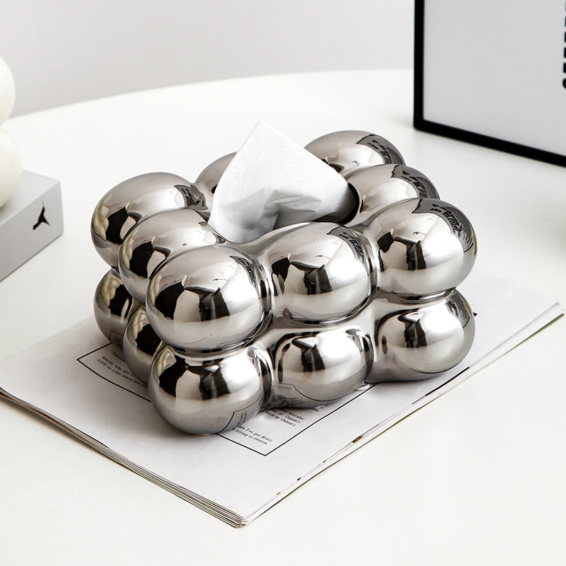 Sleek Nordic Tissue Box Holder