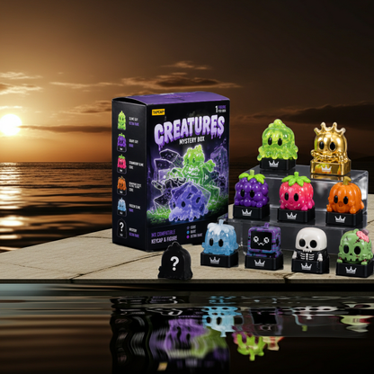 TapCap Creatures Mystery Box – Keyboard Click Collectible