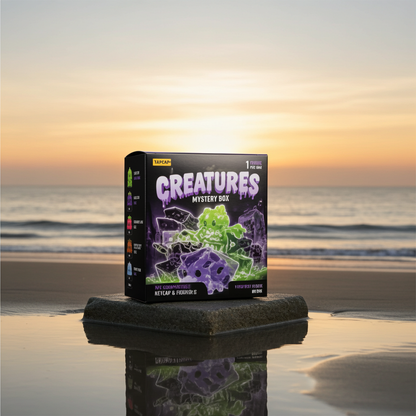 TapCap Creatures Mystery Box – Keyboard Click Collectible